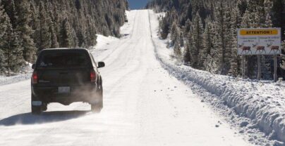 Winterse roadtrip door Alberta in Canada