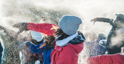 Canada trapt op 12 oktober de winter af met sneeuwballengevecht in Rotterdam